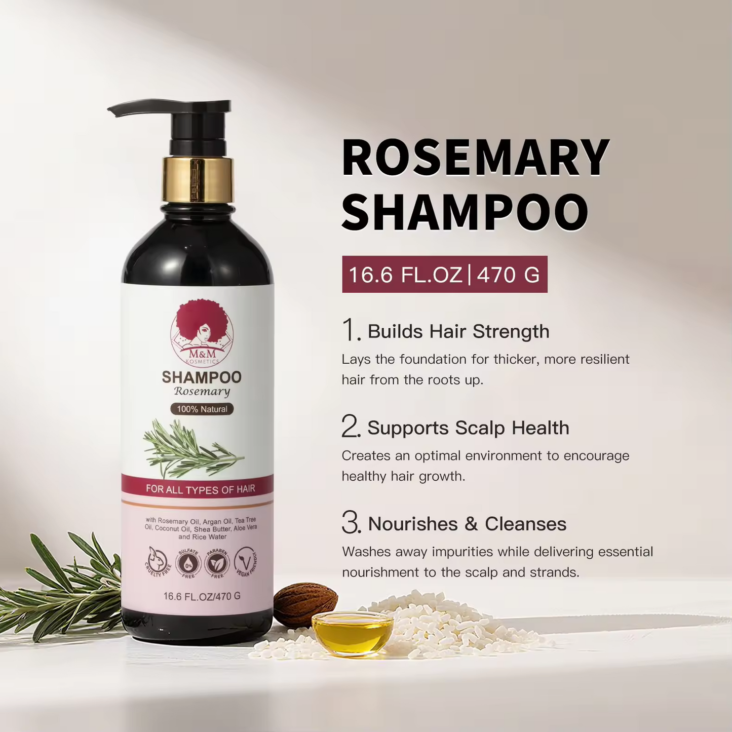 Rosemary shampoo